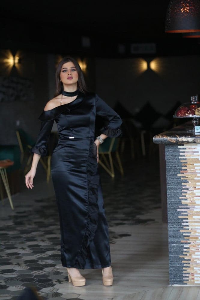 فستان سهره اسود