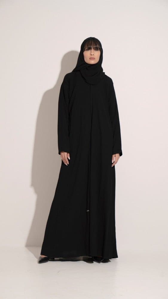 عباية بكسرات ناعمة