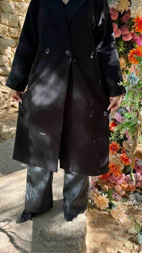 جاكيت شتوي اسود