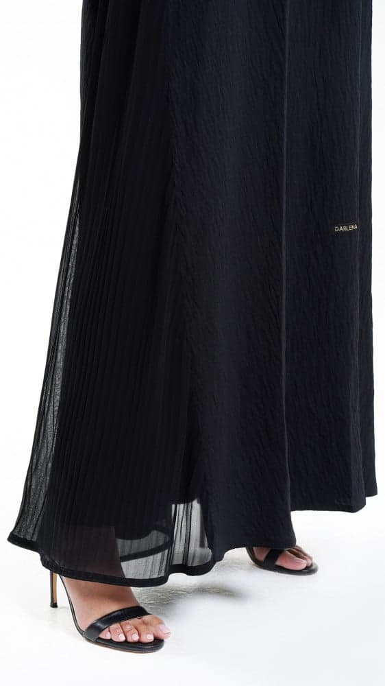 عباية كلوش باكمام ربط