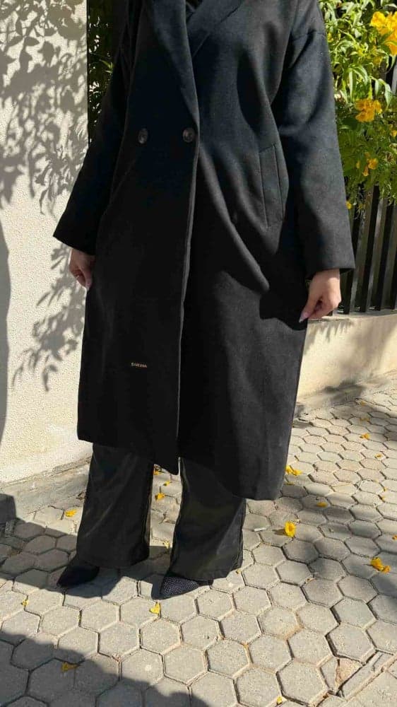 جاكيت شتوي اسود