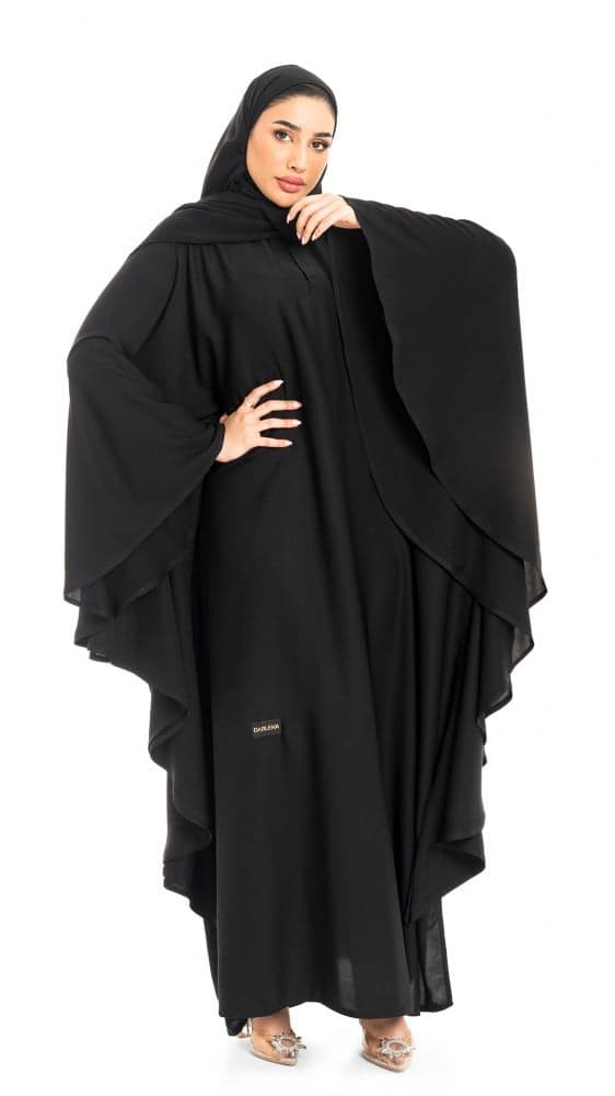 عباية باكمام جرسيه طويله