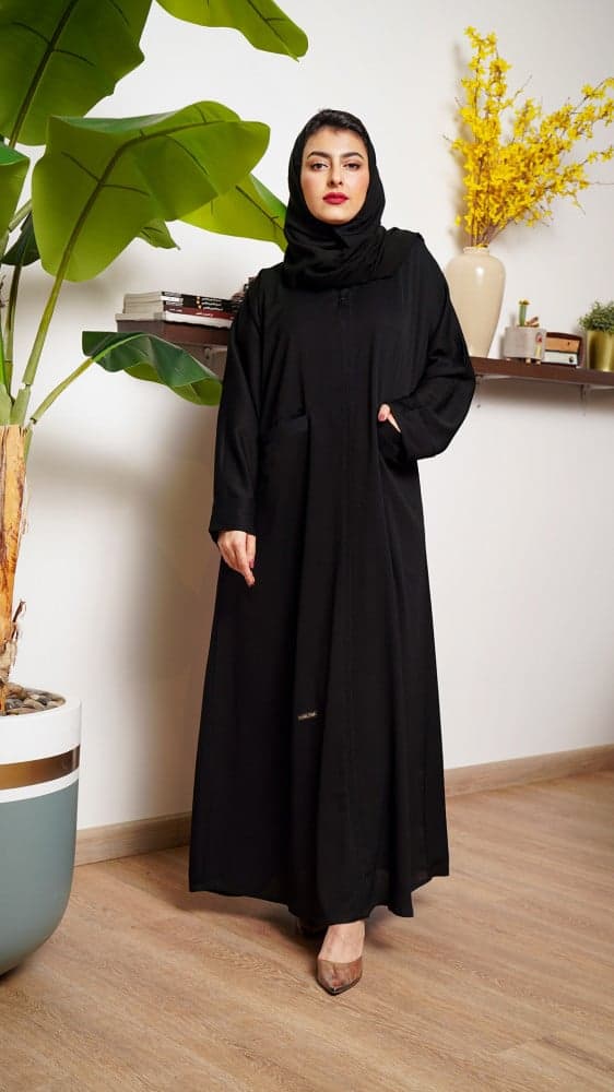 عباية جيوب امامية