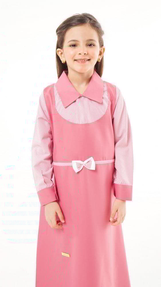 مريول ابتدائي بقميص مشبوك