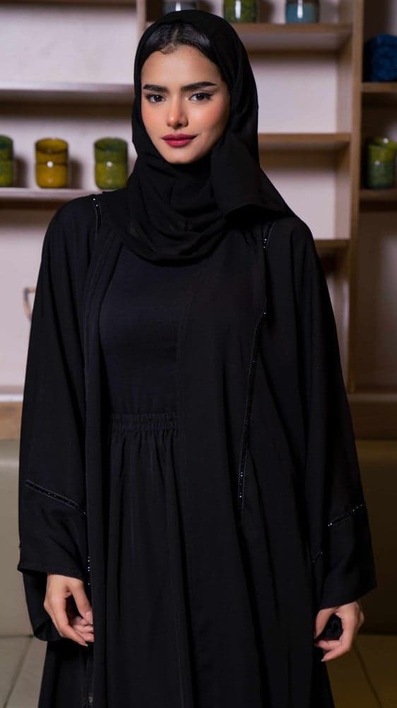 عباية جاكيت مع تنورة