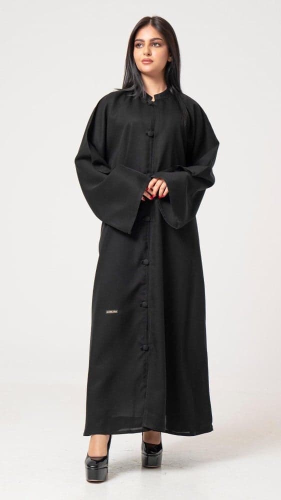 عباية بأزرة قماش