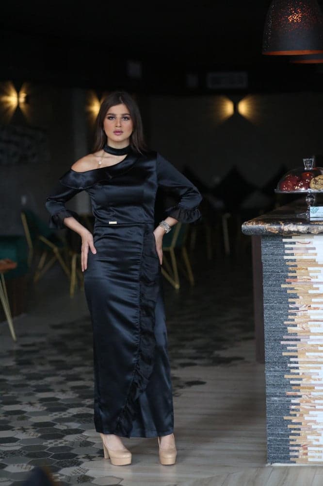 فستان سهره اسود