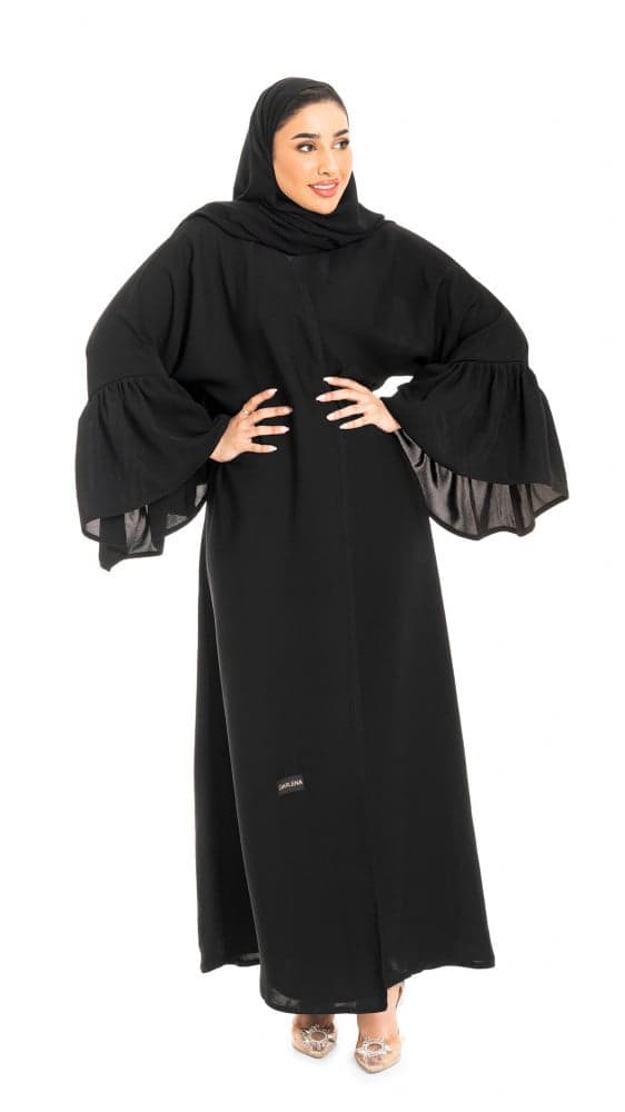 عباية باكمام كلوش