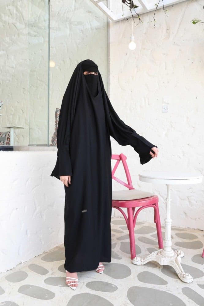 عباية راس اكمام كلوش