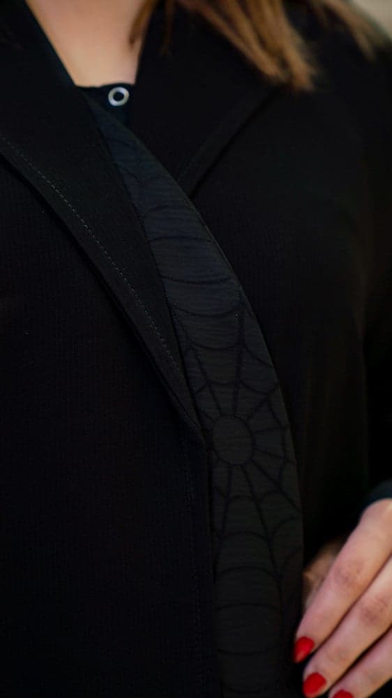 عباية ياقه رسميه مفتوحة