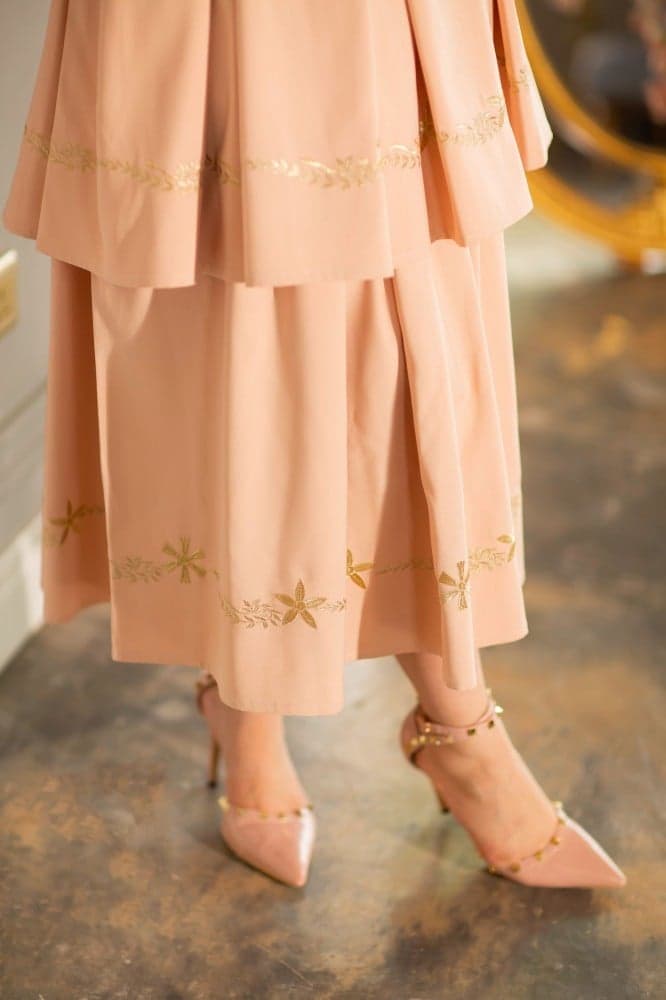 فستان مناسبات بيج