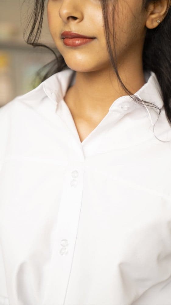 مريول متوسط زيتي تنورة وقميص