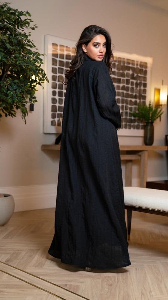 عباية باكمام ناعمة