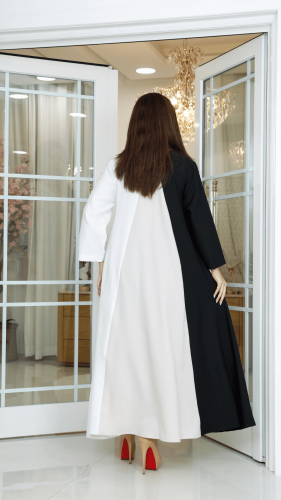 جلابية كلوش مطرزة