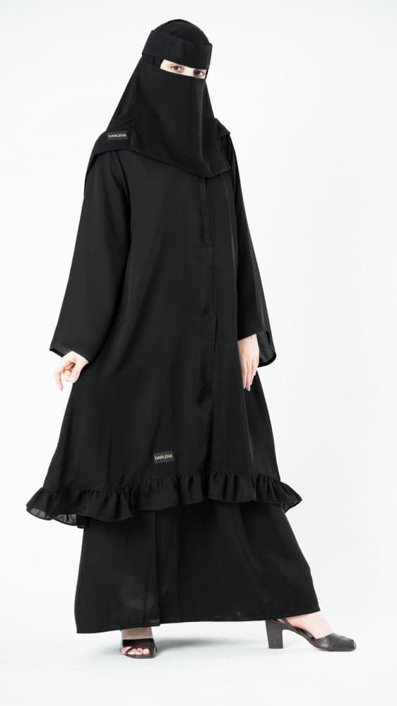 عباية طبقتين منفصلة عملية