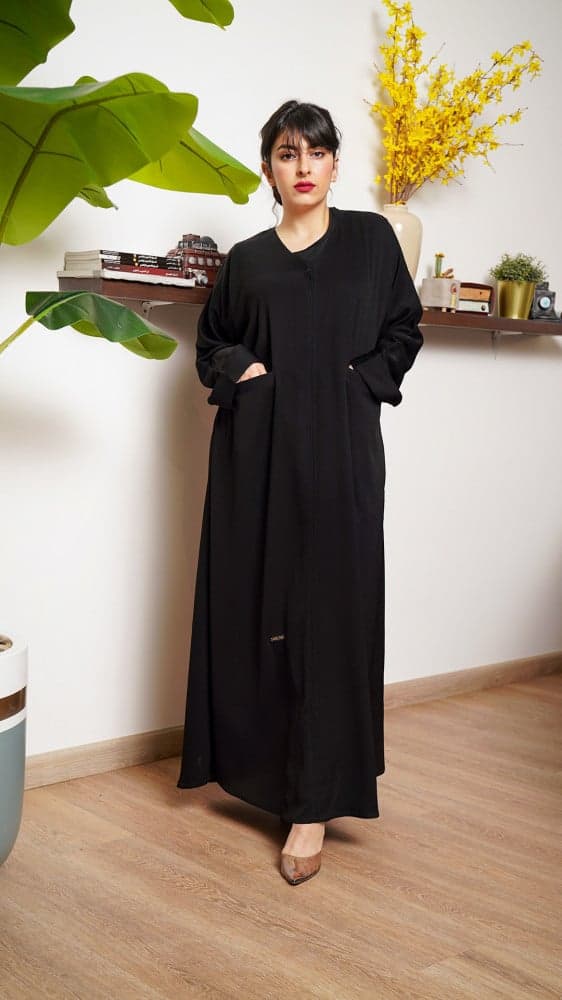 عباية جيوب امامية