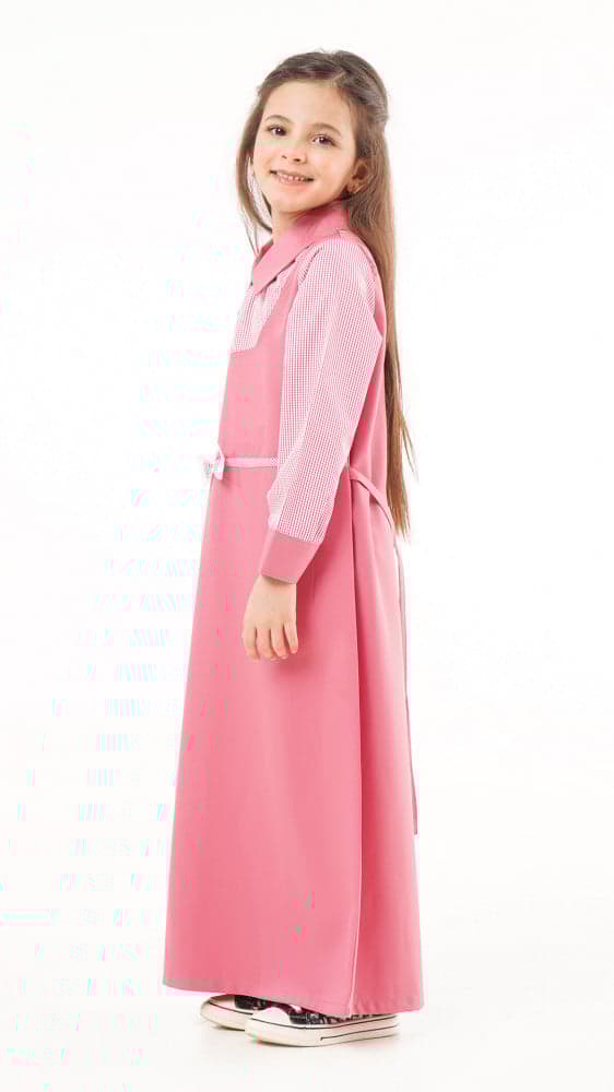 مريول ابتدائي بقميص مشبوك