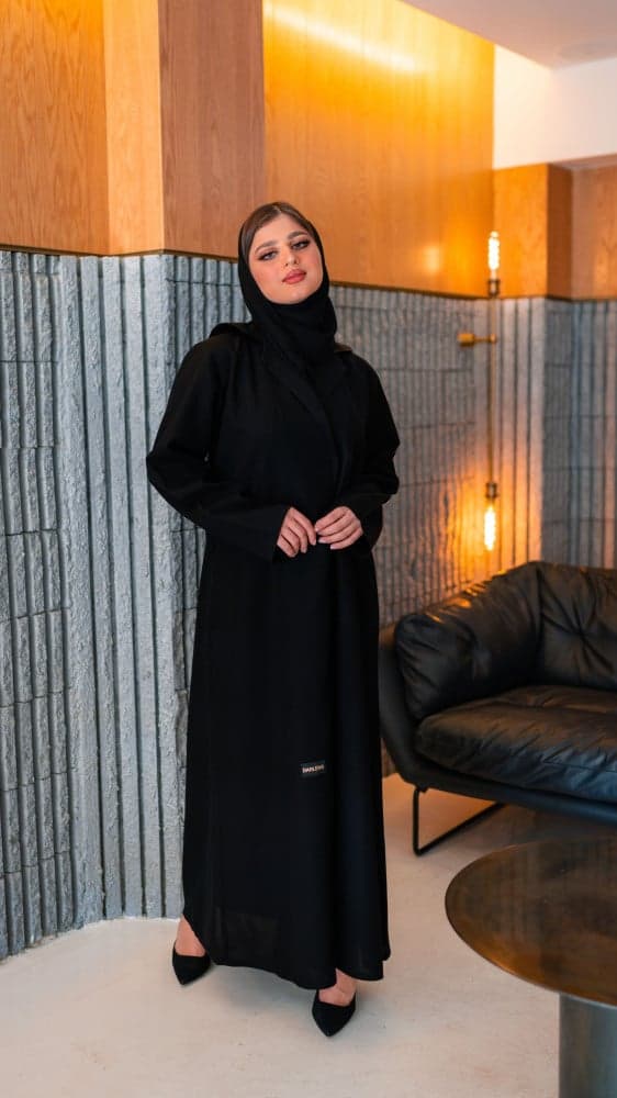 عباية جاكيت بقصة من الخلف