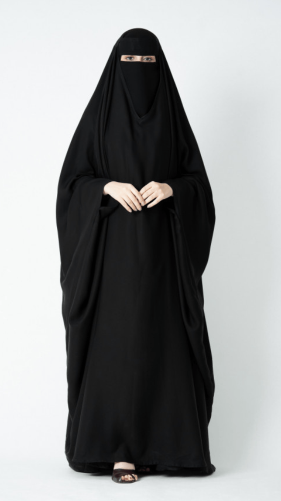 عباية رأس بخيط على الاصبع