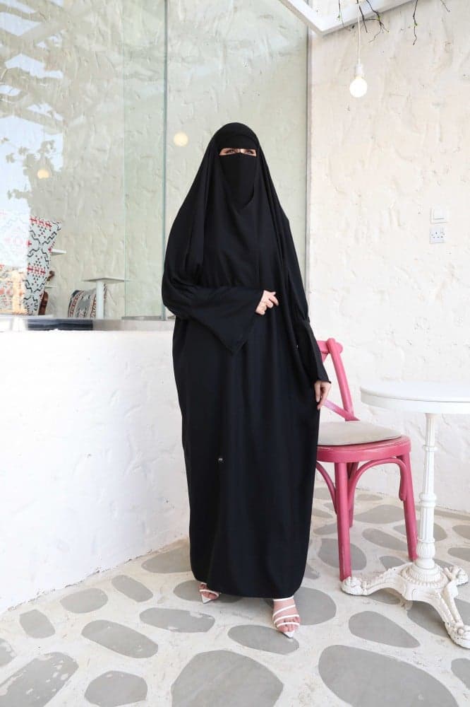 عباية راس اكمام كلوش