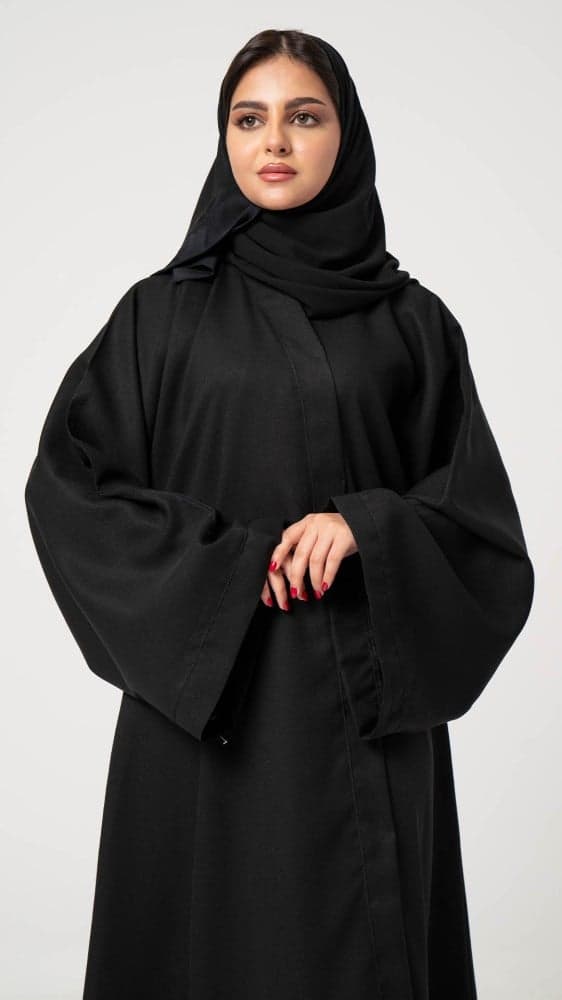 عباية ساده بقصة كلوش