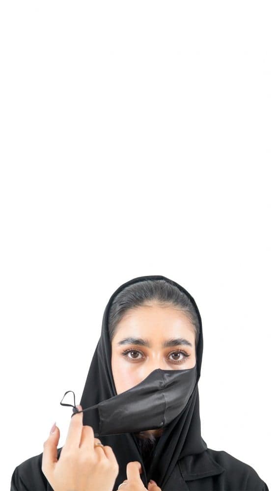 كمام حرير 3 الوان