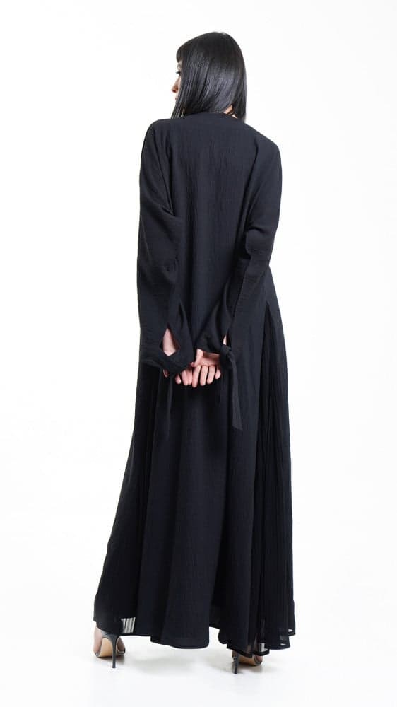 عباية كلوش باكمام ربط