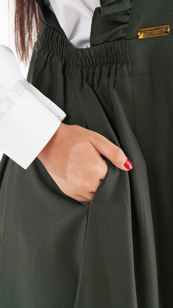 مريول متوسط زيتي شيال بكشكشه