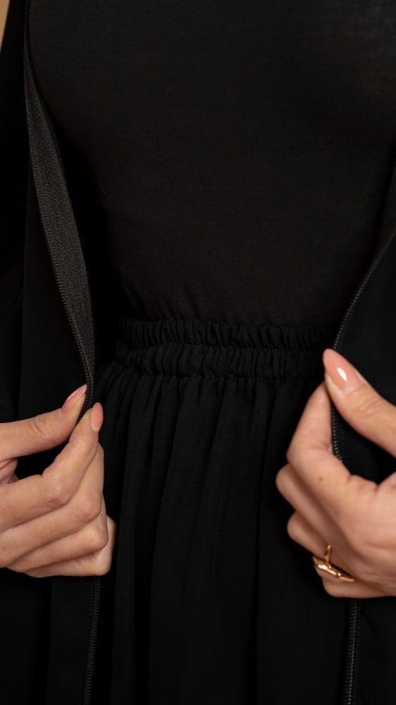 عباية قطعتين بقبعة