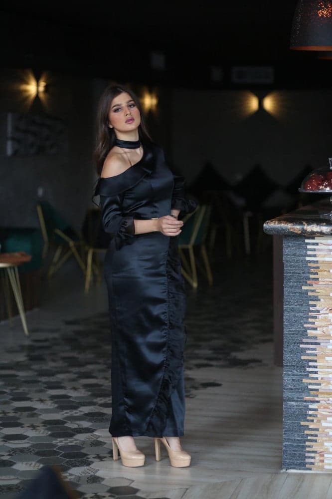 فستان سهره اسود