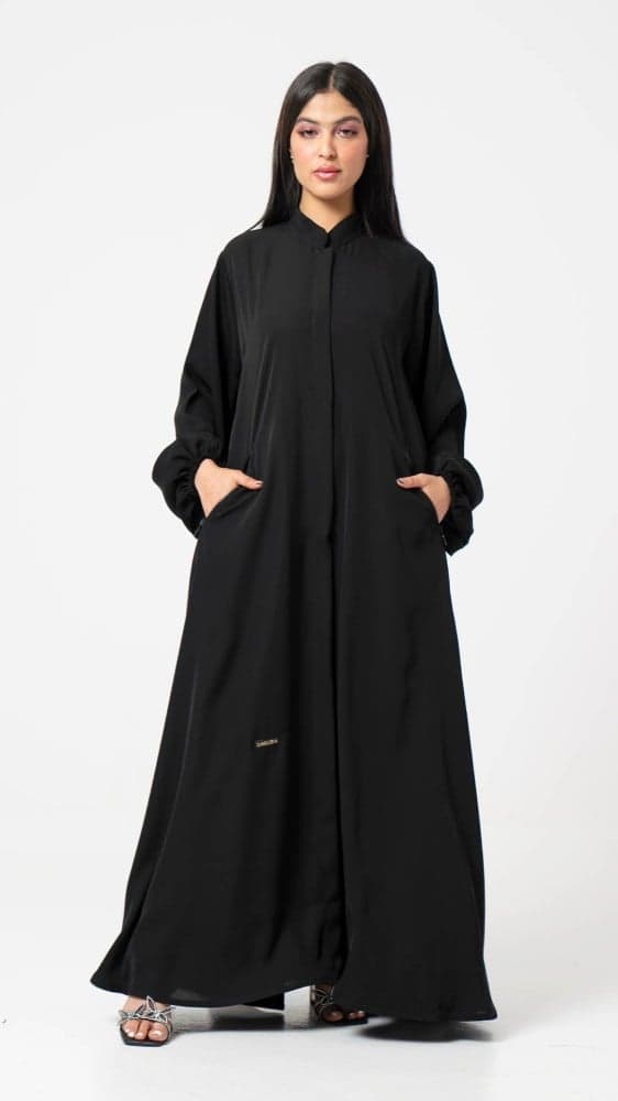 عباية بجيوب سحاب
