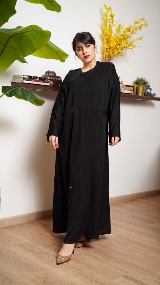 عباية جيوب امامية