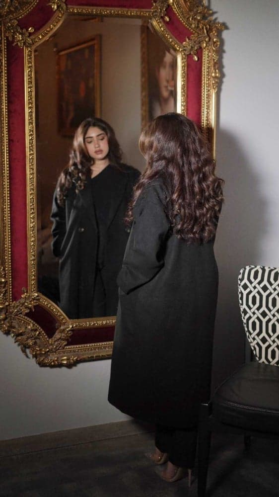 جاكيت شتوي اسود