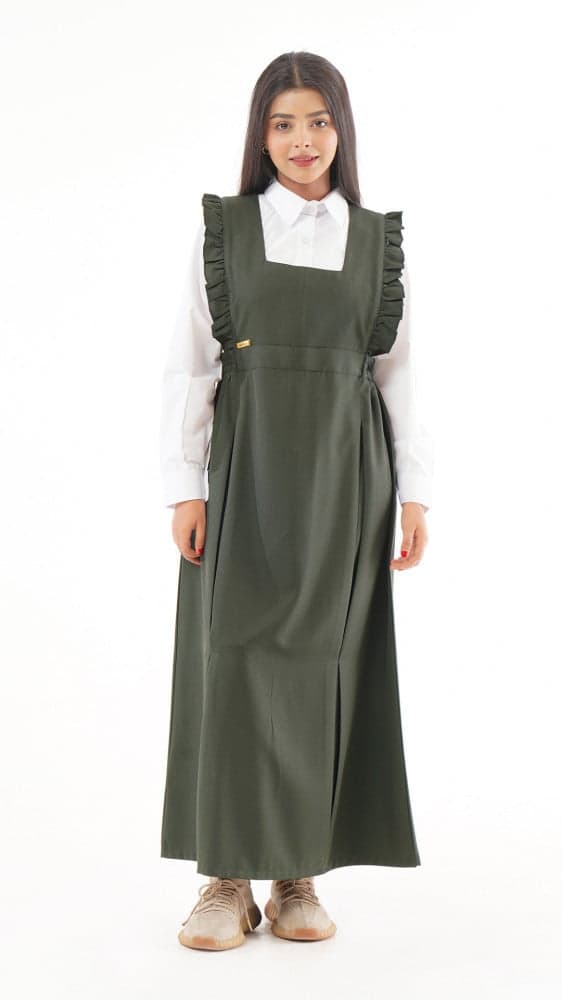 مريول متوسط زيتي شيال بكشكشه