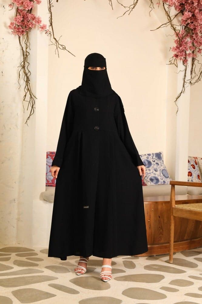 عباية شتوية بأزرار