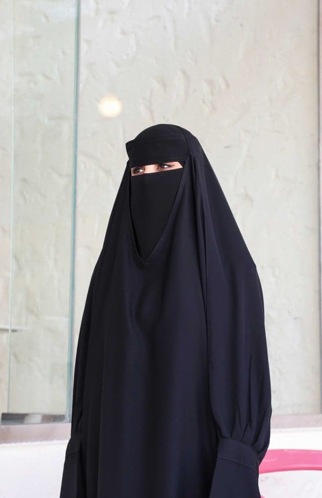 عباية راس اكمام كلوش