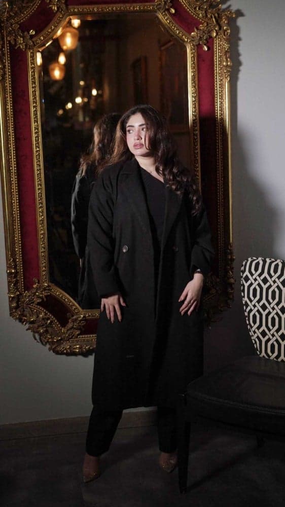 جاكيت شتوي اسود