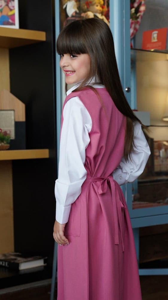 مريول ابتدائي شيال بجيوب امامية