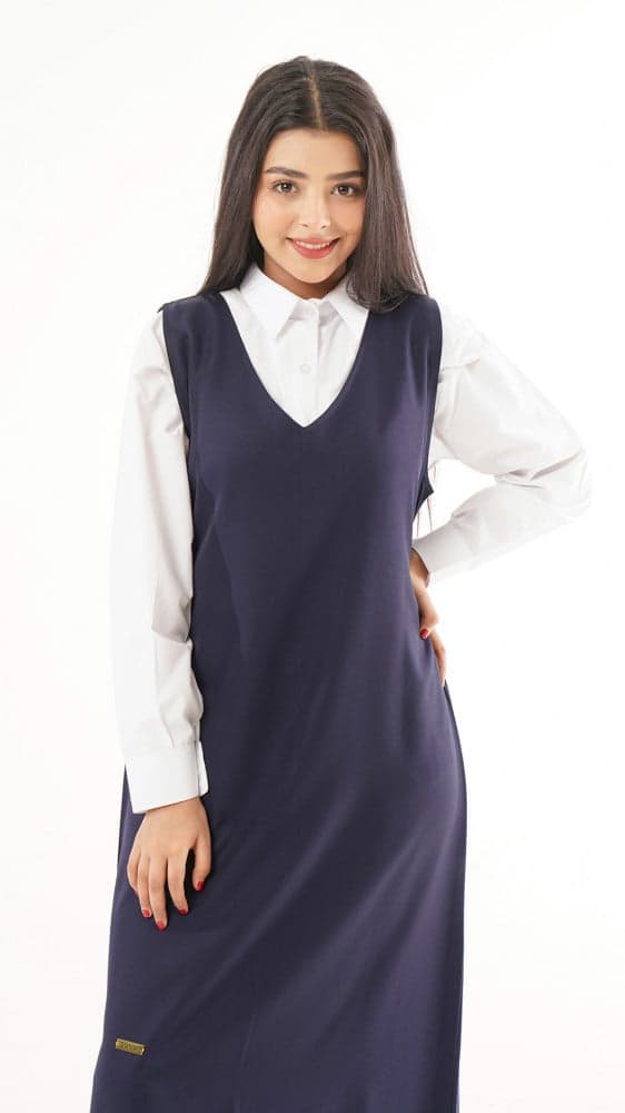 مريول ثانوي كحلي شيال