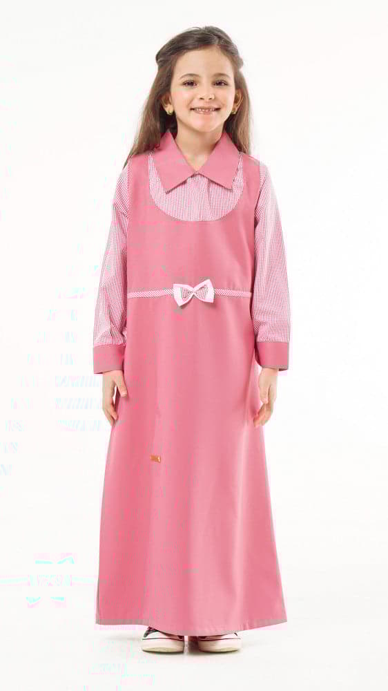 مريول ابتدائي بقميص مشبوك