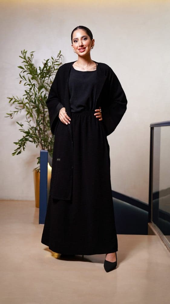 عباية شاكيرا قطعتين منفصلة بجيوب