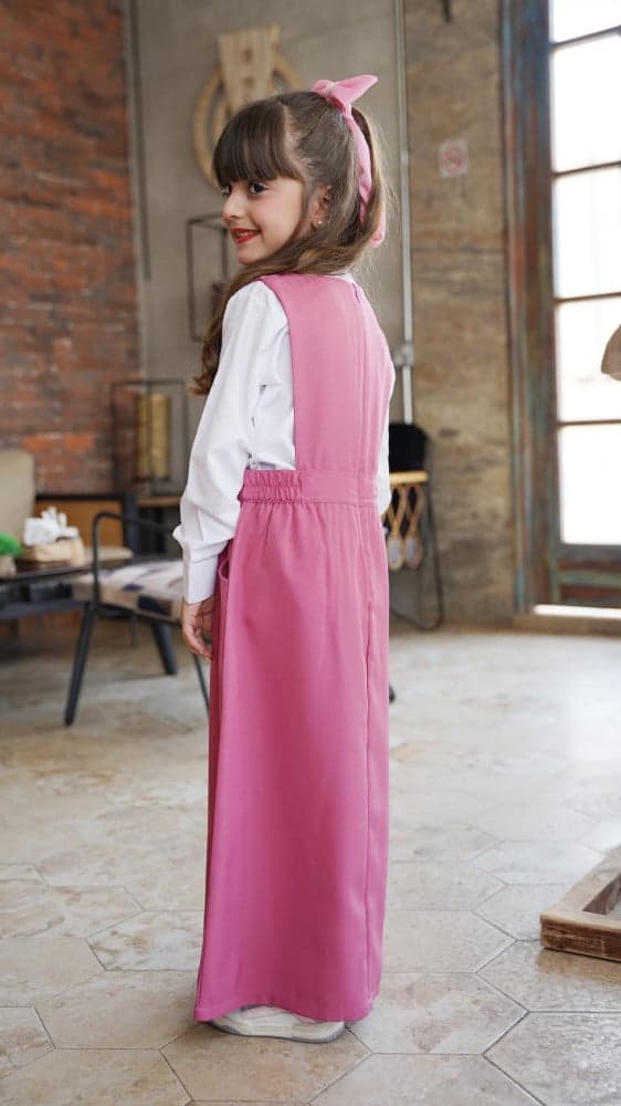 مريول ابتدائي بفيونكة ناعمة