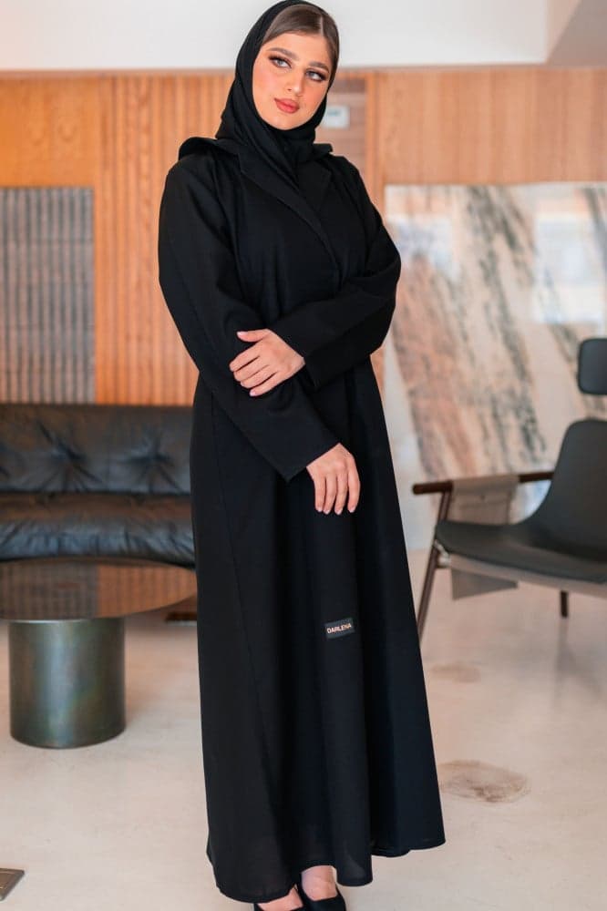 عباية جاكيت بقصة من الخلف