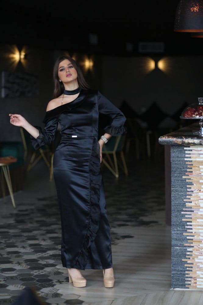 فستان سهره اسود