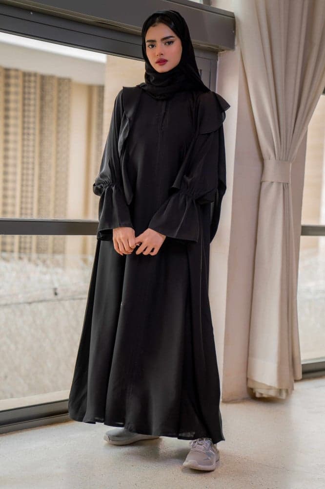 عباية اجنحه كم مطاط