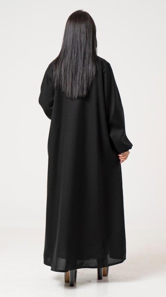 عباية بأزرة قماش