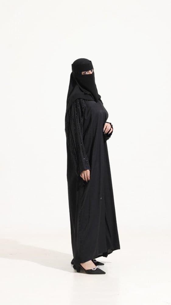 عباية شك على الاكمام