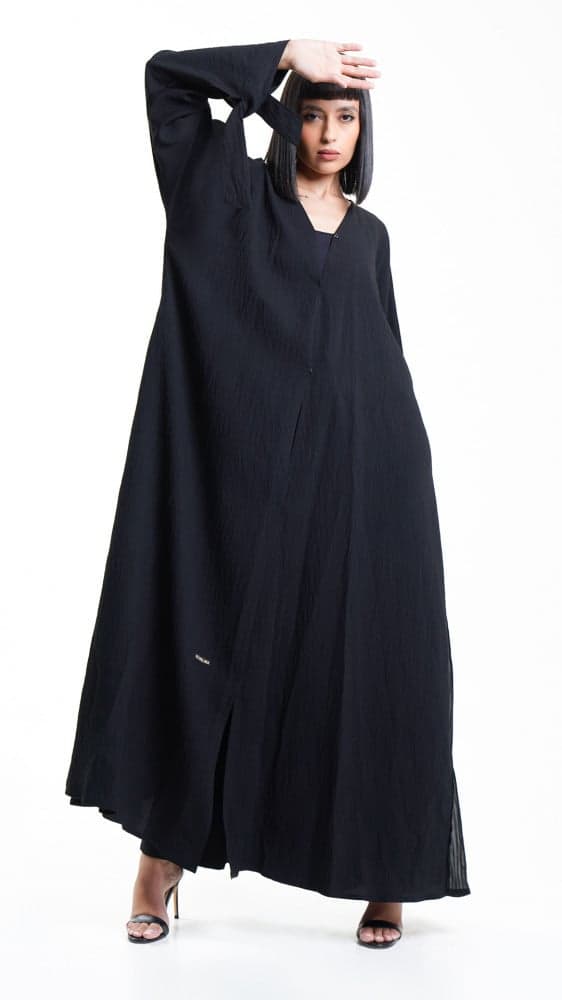 عباية كلوش باكمام ربط