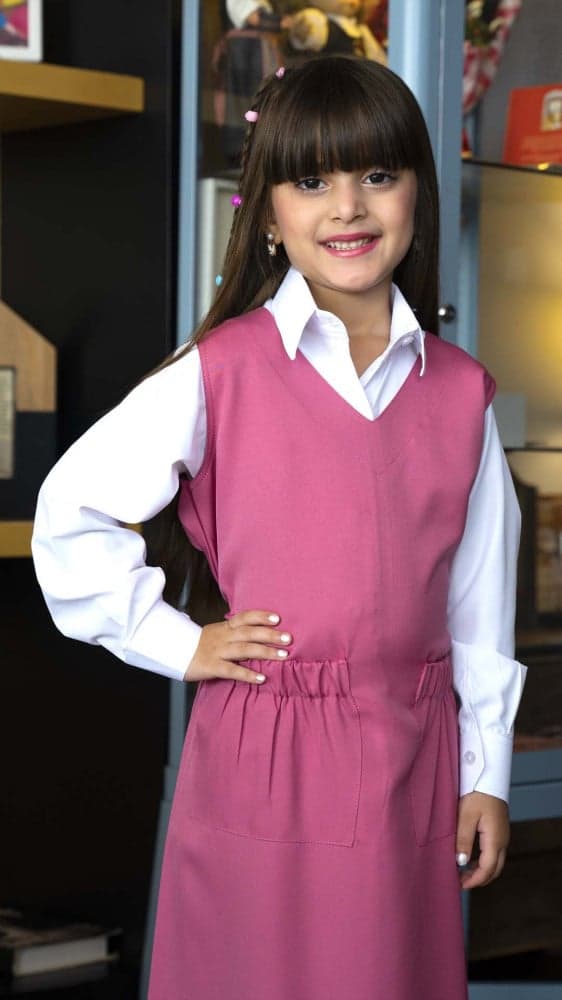 مريول ابتدائي شيال بجيوب امامية