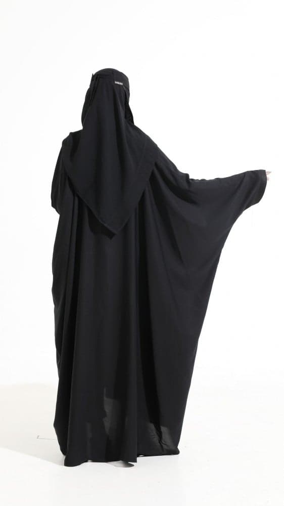 عباية بشت بكم قيطان أسود